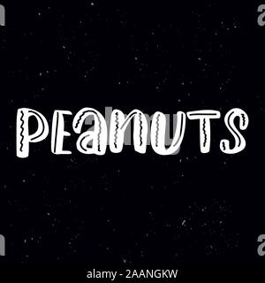 Handschriftliche Kalligraphie Text, Kreide auf einer Tafel Stock Vektor