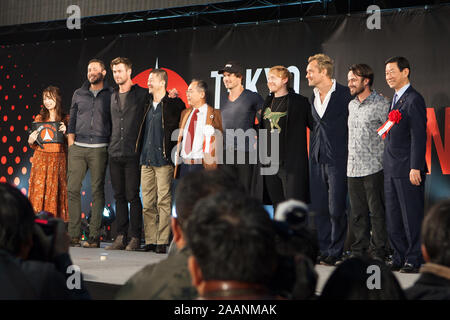 Chiba, Japan. 22 Nov, 2019. Eröffnungsfeier der Tokyo Comic Con 2019. Quelle: Michael Steinebach/LBA/Alamy leben Nachrichten Stockfoto