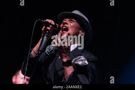 Den Wahlschalter an der O2 Academy in Bournemouth durchführen. Credit: Charlie Raven/Alamy Stockfoto