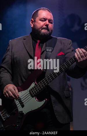 Den Wahlschalter an der O2 Academy in Bournemouth durchführen. Credit: Charlie Raven/Alamy Stockfoto