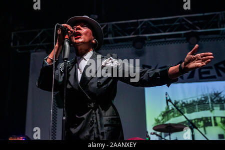 Den Wahlschalter an der O2 Academy in Bournemouth durchführen. Credit: Charlie Raven/Alamy Stockfoto