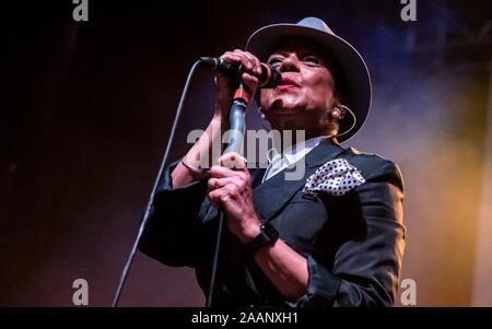 Den Wahlschalter an der O2 Academy in Bournemouth durchführen. Credit: Charlie Raven/Alamy Stockfoto