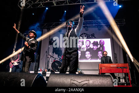 Den Wahlschalter an der O2 Academy in Bournemouth durchführen. Credit: Charlie Raven/Alamy Stockfoto