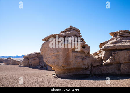 Arbol de Piedra, Eduardo Avaroa National Reserve, Bolivien Stockfoto