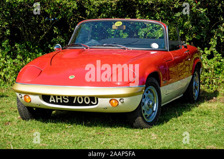 Ein 1970 registrierten Lotus Elan klassische Sportwagen Stockfoto