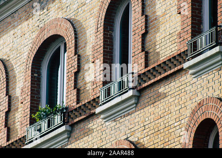 Reims Frankreich November 22, 2019 Blick auf ein Gebäude in Reims am Nachmittag entfernt Stockfoto