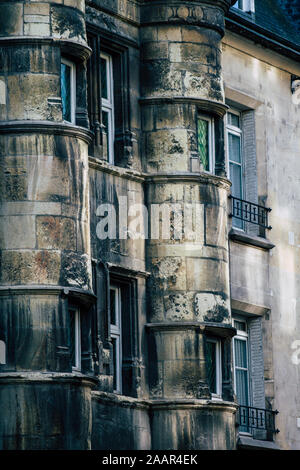 Reims Frankreich November 22, 2019 Blick auf ein Gebäude in Reims am Nachmittag entfernt Stockfoto