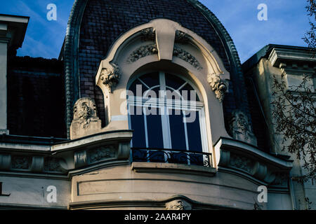 Reims Frankreich November 22, 2019 Blick auf ein Gebäude in Reims am Nachmittag entfernt Stockfoto
