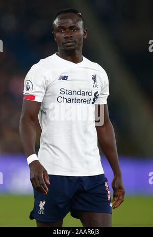 LONDON, VEREINIGTES KÖNIGREICH. November 23 Liverpool Sadio Mähne während der Englischen Premier League zwischen Crystal Palace und Liverpool an Selhurst Park Stadium, London, England am 23. November 2019 Credit: Aktion Foto Sport/Alamy leben Nachrichten Stockfoto