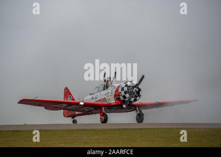 Aeroshell North American T6 Harvard - Sun n' Fun Airshow, Lakeland, Florida Stockfoto