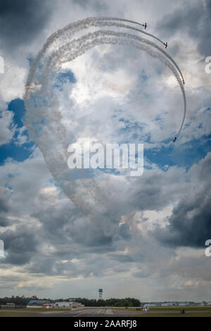 Aeroshell North American T6 Harvard - Sun n' Fun Airshow, Lakeland, Florida Stockfoto