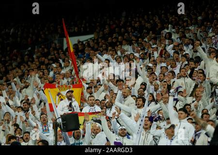 Madrid, Spanien. 23 Nov, 2019. Beim Spiel Real Madrid gegen reale SOCIENDAD im Santiago Bernabeu Stadion. Samstag, 23 NOVEMBER 2019 Quelle: CORDON PRESSE/Alamy leben Nachrichten Stockfoto