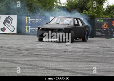 Driften auto Tunning Show Stockfoto