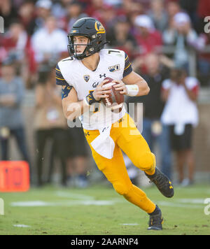 Stanford, Kalifornien, USA. 23 Nov, 2019. Während einer NCAA Football Spiel zwischen den Kalifornien goldenen Bären und der Stanford Kardinal an der Stanford Stadium in Stanford, Kalifornien. Valerie Shoaps/CSM/Alamy leben Nachrichten Stockfoto