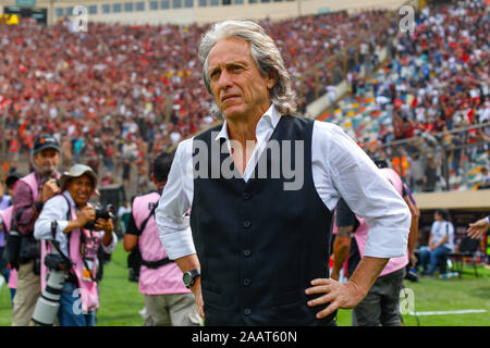 Lima, Peru. 23 Nov, 2019.xxxx während der 2019 Copa Libertadores Finale zwischen Flamengo von Brasilien und River Plate in Argentinien im Estadio Monumental 'U' in Lima, Peru am 23. Nov 2019. Credit: SPP Sport Presse Foto. /Alamy leben Nachrichten Stockfoto