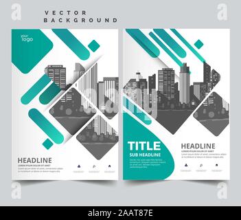 Business Broschüre Flyer Design a4-Vorlage. Vector Illustration - Vector Business Broschüre Flyer Design a4-Vorlage. Vector Illustration - Vektor Stockfoto