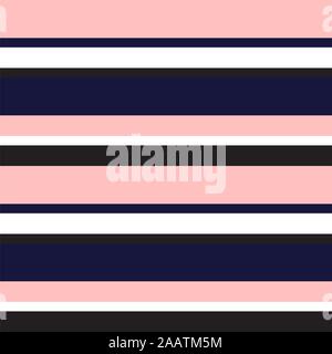 Klassische Moderne Streifenmuster in Vektor - Dies ist eine klassische horizontale Streifenmuster für T-Shirt Druck, Textilien, Jersey geeignet, jacquard Muster Stock Vektor