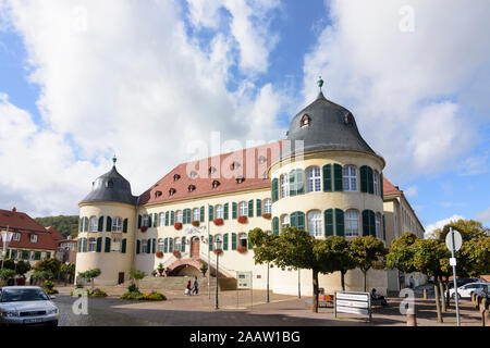 Bad Bergzabern: Schloss Bergzabern Schloss in der Weinstraße, Deutsche Weinstraße, Rheinland-Pfalz, Rheinland-Pfalz, Deutschland Stockfoto