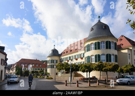 Bad Bergzabern: Schloss Bergzabern Schloss in der Weinstraße, Deutsche Weinstraße, Rheinland-Pfalz, Rheinland-Pfalz, Deutschland Stockfoto
