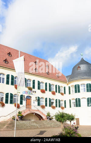 Bad Bergzabern: Schloss Bergzabern Schloss in der Weinstraße, Deutsche Weinstraße, Rheinland-Pfalz, Rheinland-Pfalz, Deutschland Stockfoto