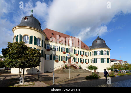 Bad Bergzabern: Schloss Bergzabern Schloss in der Weinstraße, Deutsche Weinstraße, Rheinland-Pfalz, Rheinland-Pfalz, Deutschland Stockfoto