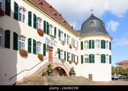 Bad Bergzabern: Schloss Bergzabern Schloss in der Weinstraße, Deutsche Weinstraße, Rheinland-Pfalz, Rheinland-Pfalz, Deutschland Stockfoto