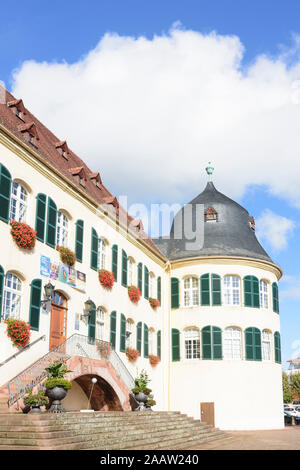 Bad Bergzabern: Schloss Bergzabern Schloss in der Weinstraße, Deutsche Weinstraße, Rheinland-Pfalz, Rheinland-Pfalz, Deutschland Stockfoto