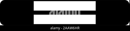 Elektrische Sicherung Schaltzeichen Überlastschutz Schmelzlot Symbol Farbe schwarz Vector Illustration Flat Style simple Image Stock Vektor