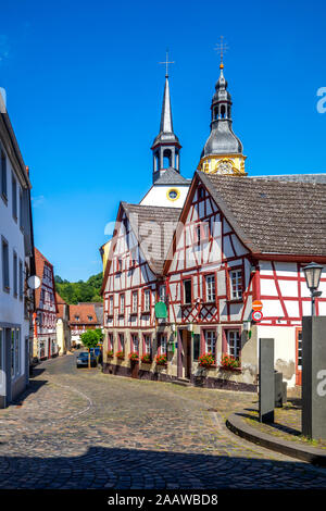 Altstadt von Meisenheim, Deutschland Stockfoto