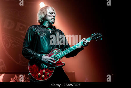 Black Star Reiter zeigen an der O2 Academy in Bournemouth mit: Black Star Riders, Scott Gorham, Wo: Bournemouth, Großbritannien Wann: 23.Okt 2019 Credit: WENN.com Stockfoto