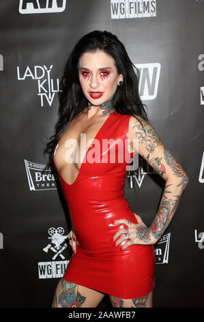 LadyKiller TV Weltpremiere Brenden Theater Palms Resort Casino Las Vegas, Nv 23. Oktober 2019 Mit: Joanna Angel Wo: Las Vegas, Nevada, United States Wenn: 24 Okt 2019 Credit: DJDM/WENN.com Stockfoto