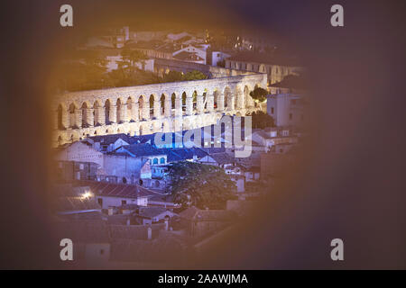 Segovia, Blick vom Dom, Spanien Stockfoto