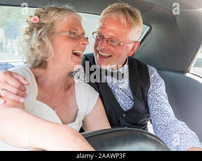 Senior paar Heiraten Stockfoto