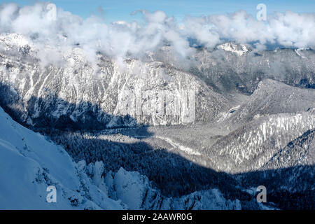 Österreich, Salzburger Land, Heutal Duernbachhorn, im Winter Stockfoto