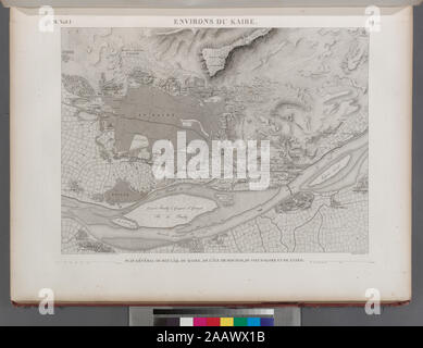 Umgebung du Kaire (Kairo) Plan général de Boulâq, du Kaire, de l'île de Roudah (el-Rôda), du Vieux Kaire et de Gyzeh (Jîzah) Umgebung du Kaire [cairo]. Plan général de Boulâq, du Kaire, de l'île de Roudah [el-Rôda], du Vieux Kaire et de Gyzeh [Jîzah].; Umgebung du Kaire [cairo]. Plan général de Boulâq, du Kaire, de l'île de Roudah [el-Rôda], du Vieux Kaire et de Gyzeh [Jîzah]. Stockfoto