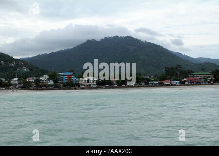 Blick auf die Bucht von Koh Samui Thailand Stockfoto