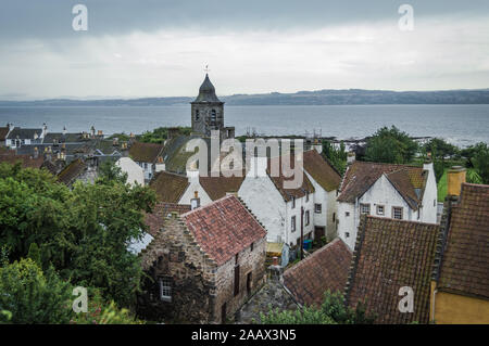 Royal Burgh der folgende Sehenswürdigkeiten: Culross Stockfoto