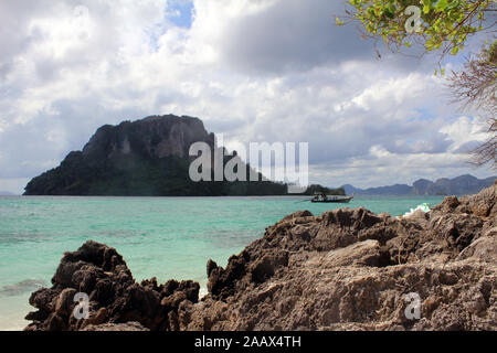 Ko Tapu James Bond Island, Phang Nga Nationalpark Thailand Stockfoto