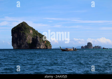 Ko Tapu James Bond Island, Phang Nga Nationalpark Thailand Stockfoto