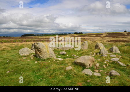 Hügelgrab, Askham fiel, Cumbria Stockfoto