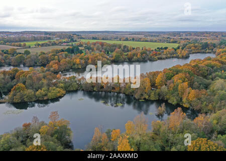 Costessey, Gruben, in der Nähe von Norwich Großbritannien Stockfoto