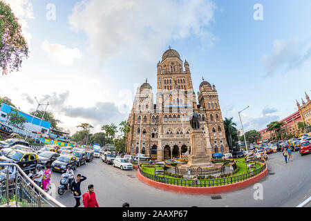 Mumbai Maharashtra Indien am 6. September 2019 Municipal Corporation von grösserem Mumbai auch als Brihanmumbai Municipal Corporation bekannt. Es ist Indien ist reich. Stockfoto