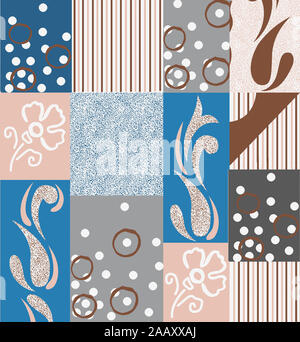 Nahtlose abstrakten geometrischen Design Pattern. Stockfoto