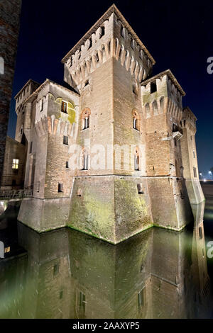 Die Burg San Giorgio ist eines der Symbole der Stadt Mantova. Mantova, Lombardei, Italien, Europa. Stockfoto