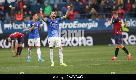 Campeonato de liga Santander. Estadio El Sadar. C.A. Osasuna-Atletic Club de Bilbao. Credit: CORDON PRESSE/Alamy leben Nachrichten Stockfoto