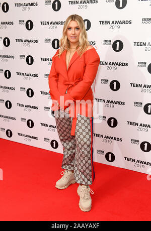 Ella Henderson an der BBC Radio 1 Teen Awards 2019 im Television Centre, London statt. Stockfoto