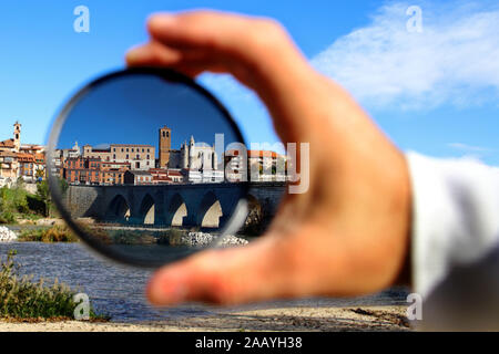 Tordesillas, Valladolid, Castilla y Leon, Spanien Stockfoto