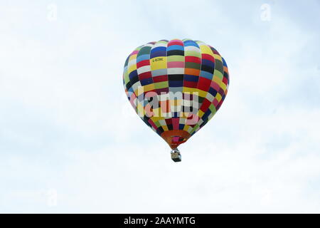 Heißluftballon Stockfoto