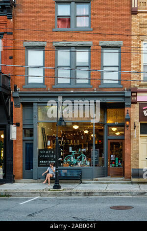 Lifestyle italienisches Restaurant, 108 East Pitt Street, Bedford, PA Stockfoto