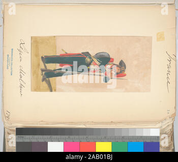 Soldat in Frankreich 1799-1800 Kampagne in Italien Stockfoto